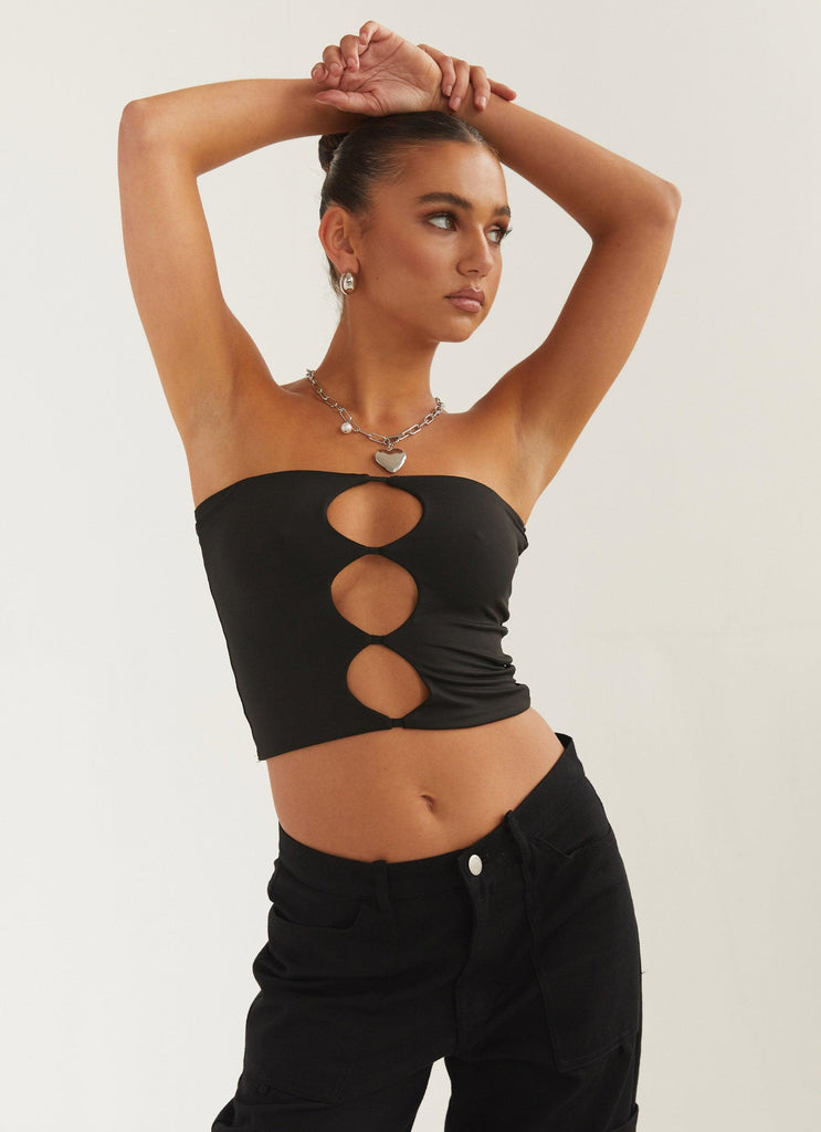 Organic Forms Tube Top - Shadow - Peppermayo