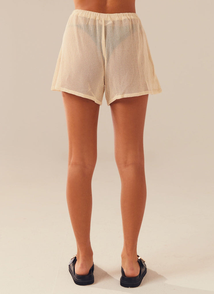 Bahamas Living Shorts - Beige - Peppermayo