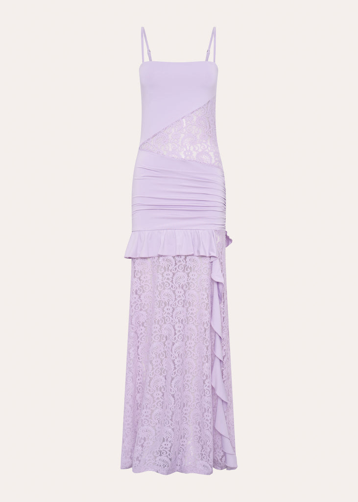 New Romance Maxi Dress Lilac 7 Peppermayo