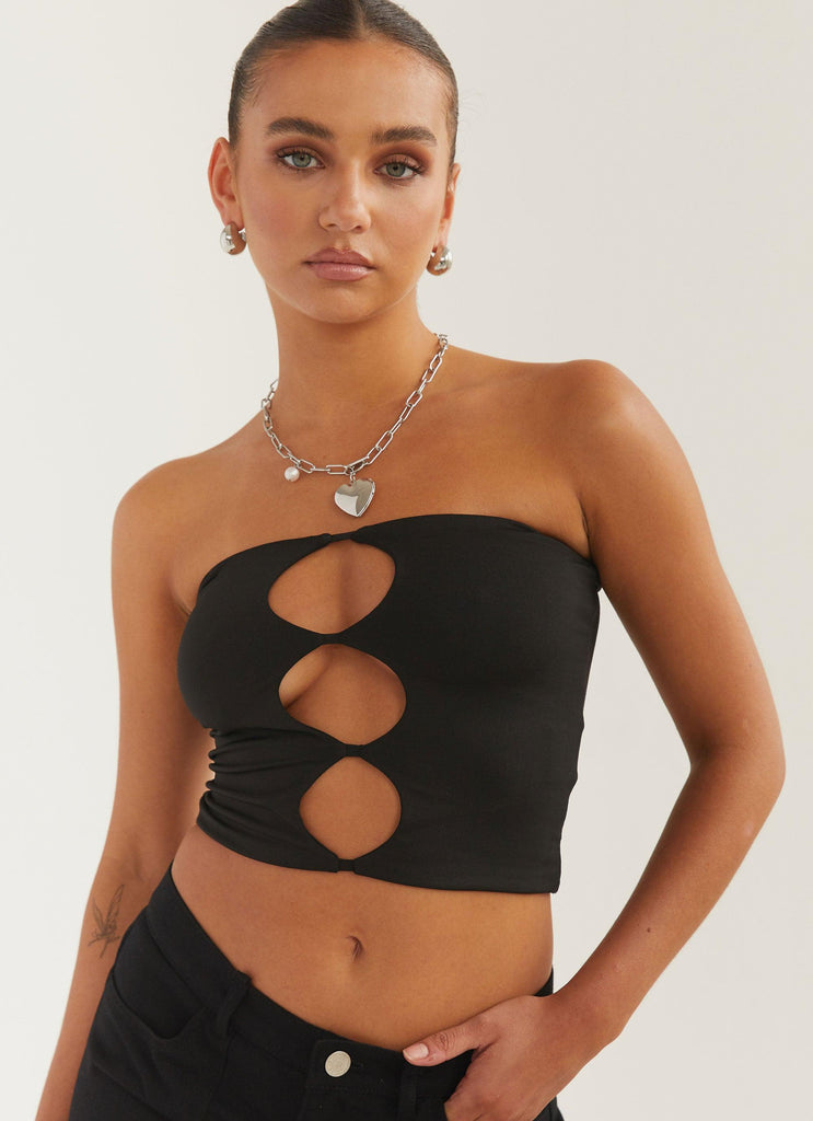 Organic Forms Tube Top - Shadow - Peppermayo