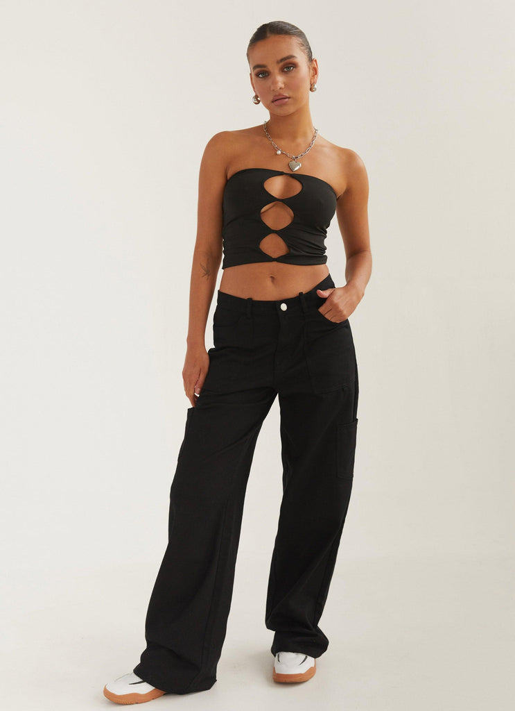 Organic Forms Tube Top - Shadow - Peppermayo