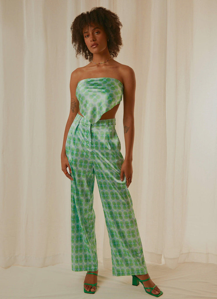 Past Treasures Pants - Seafoam - Peppermayo