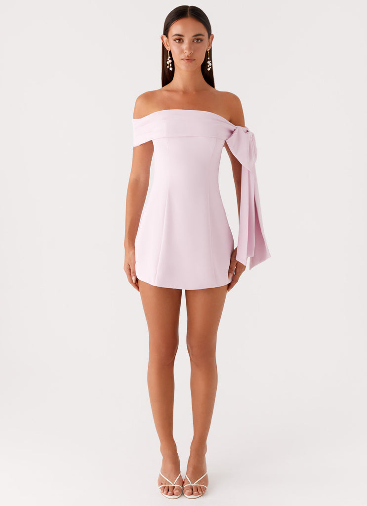Akari Mini Dress Pink 1 Peppermayo