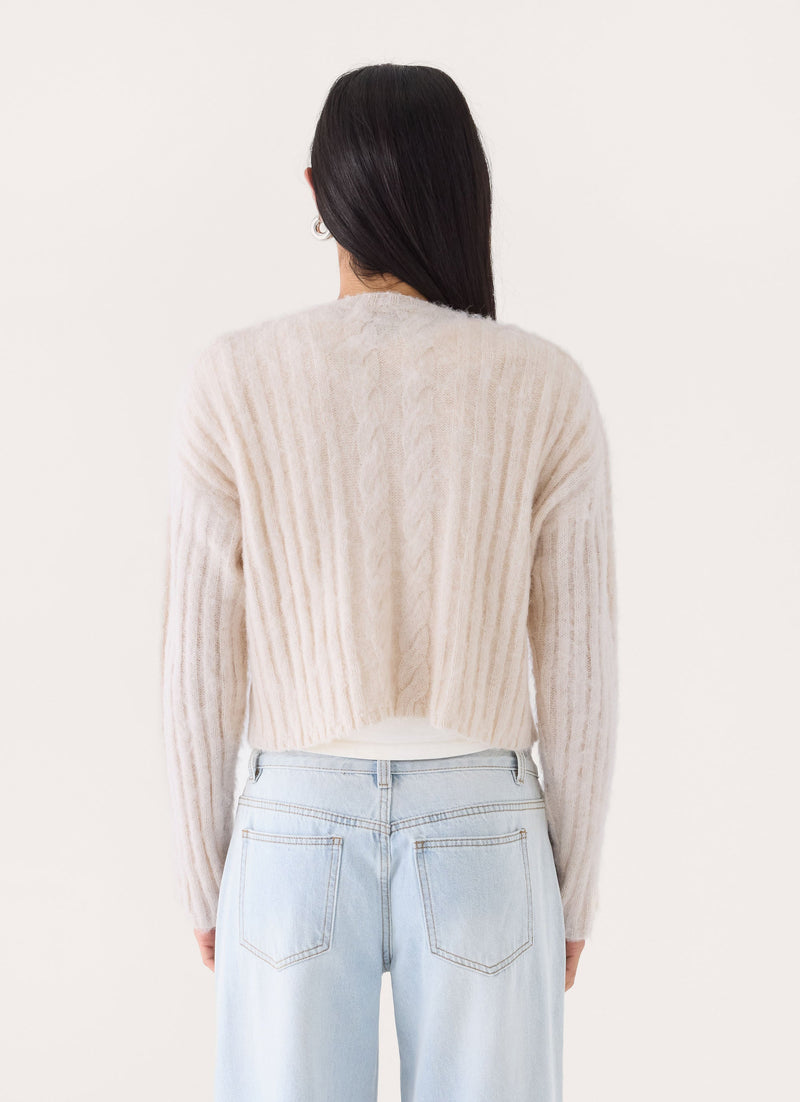 Aleyah Knit Jumper - Cream