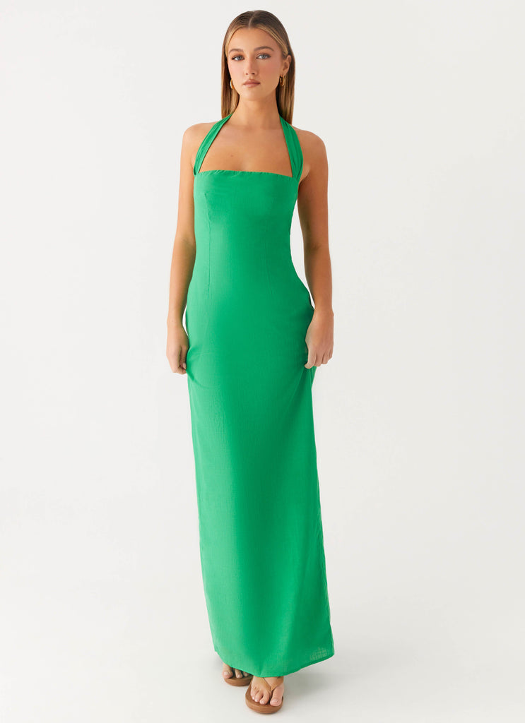 Allyse Cotton Maxi Dress - Cactus