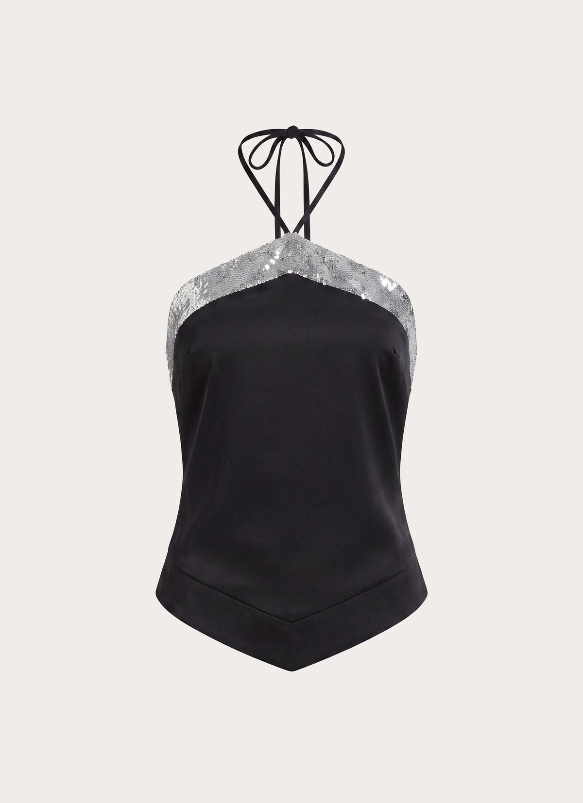 Alyxa Halter Top - Black