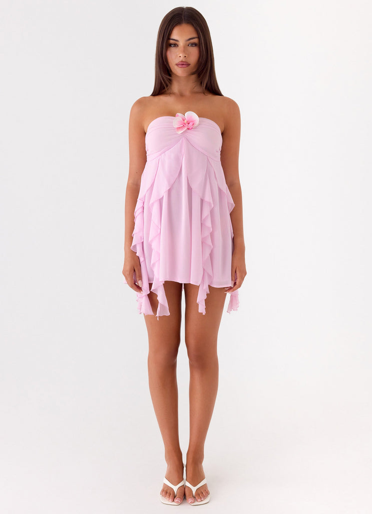 Amadine Mini Dress - Pink