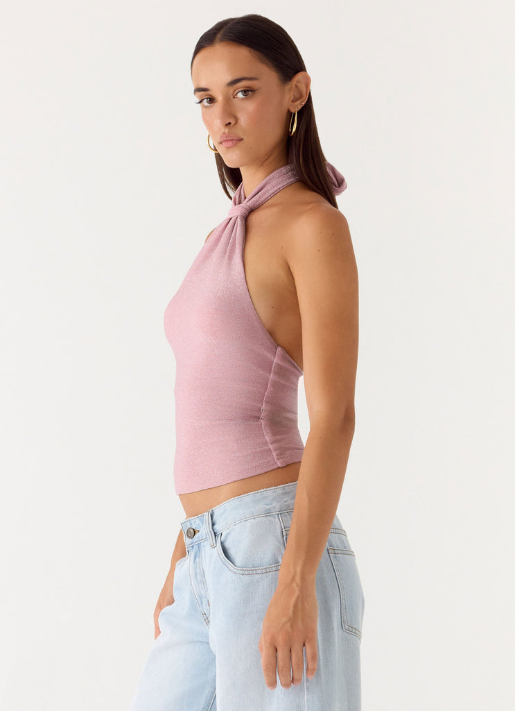 Amber Light Top - Pink