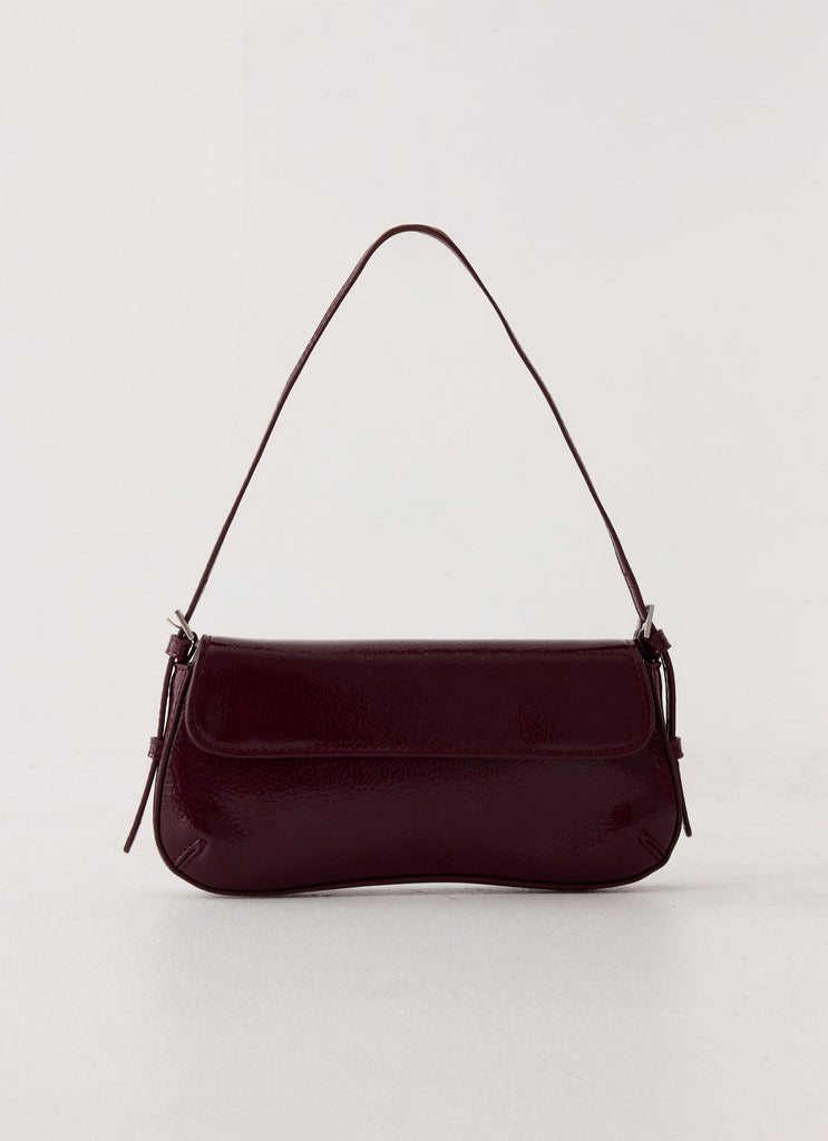 Amoretta Heart Bag - Maroon