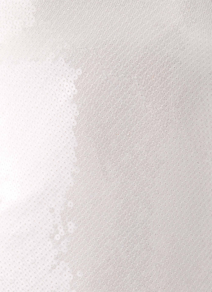 Anticipating Sequin Maxi Dress - White