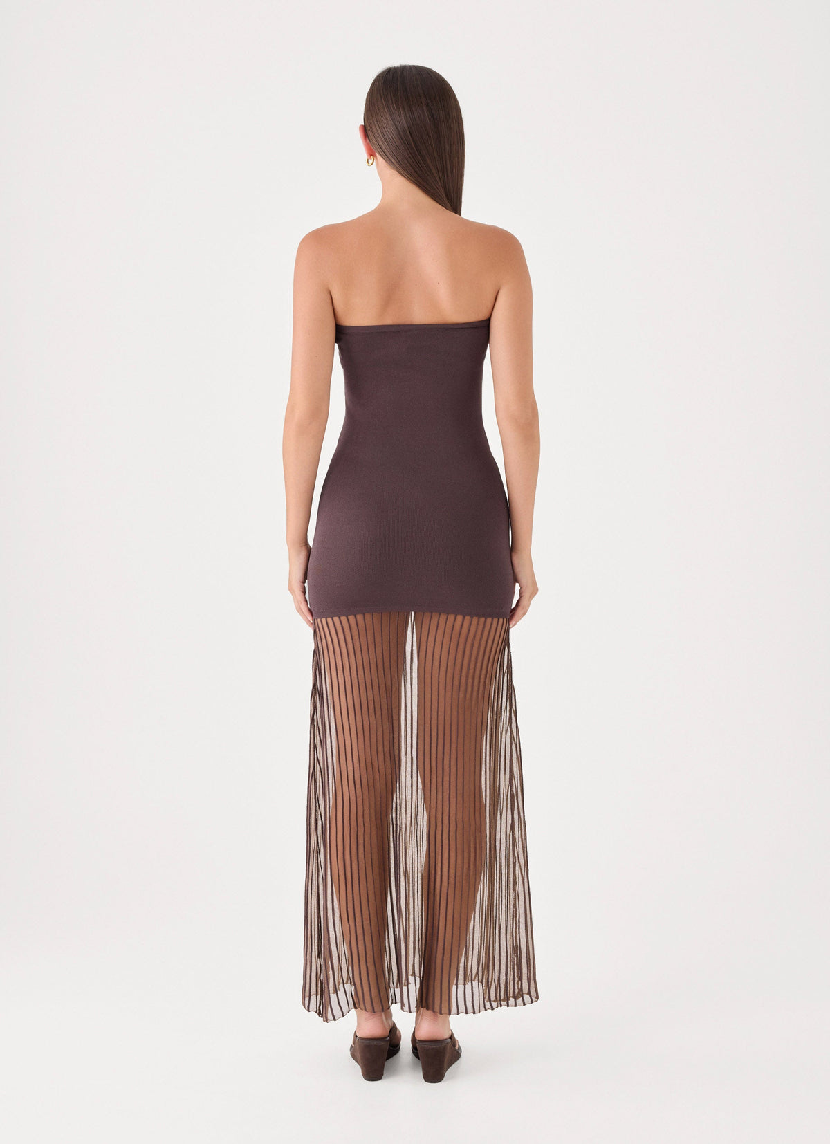 Aspen Maxi Dress - Chocolate