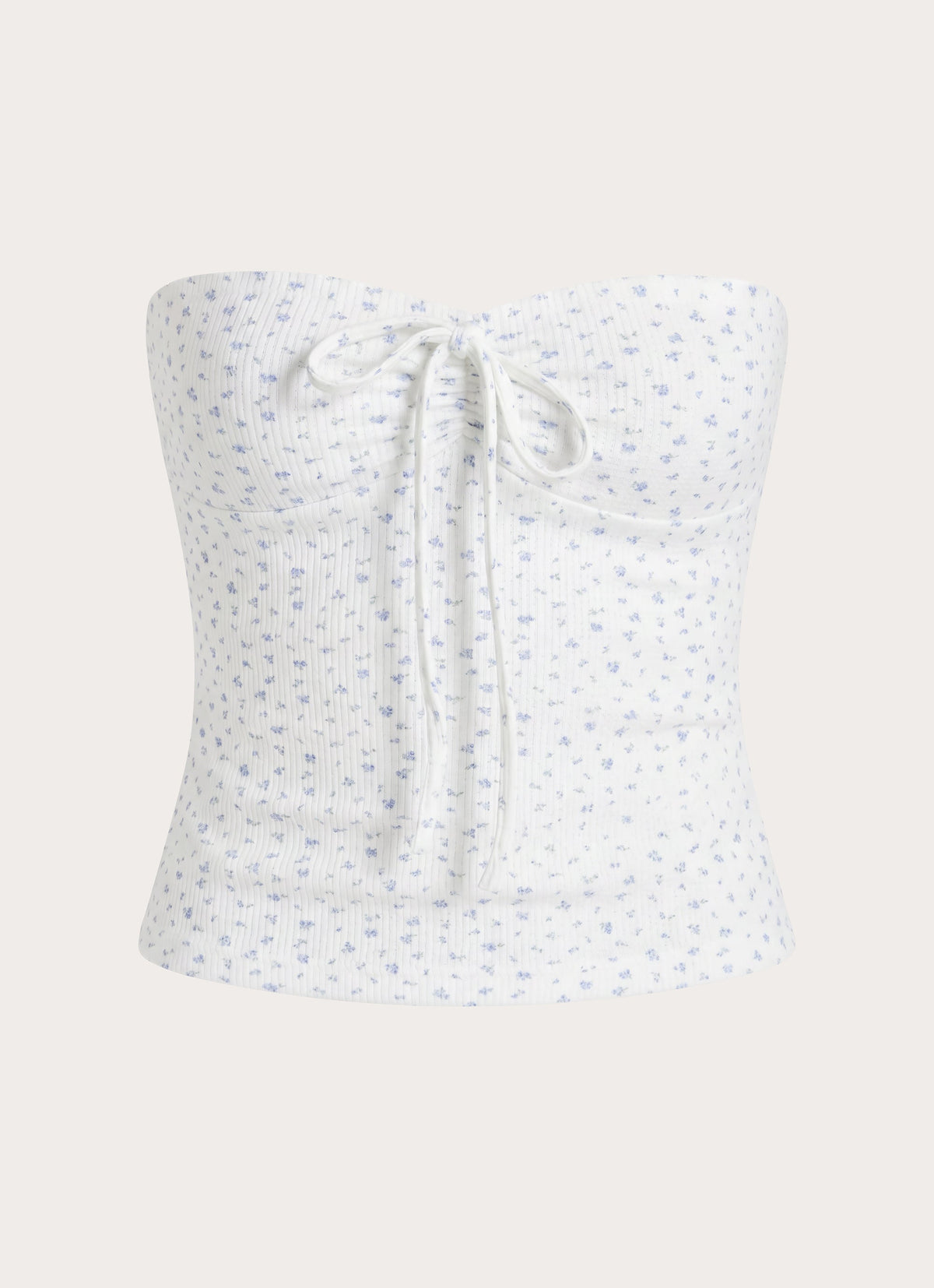 Aurevia Waffle Top - Floral Waffle