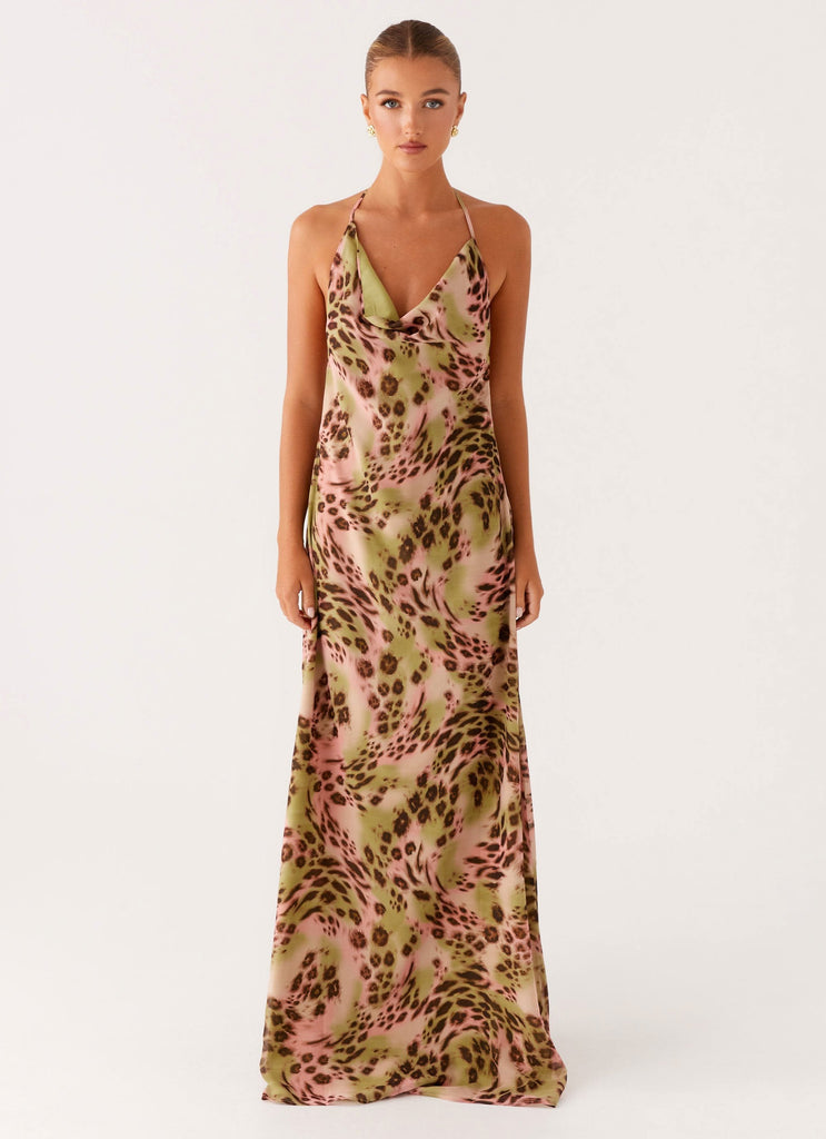 Austeja Maxi Dress - Swirl Leo