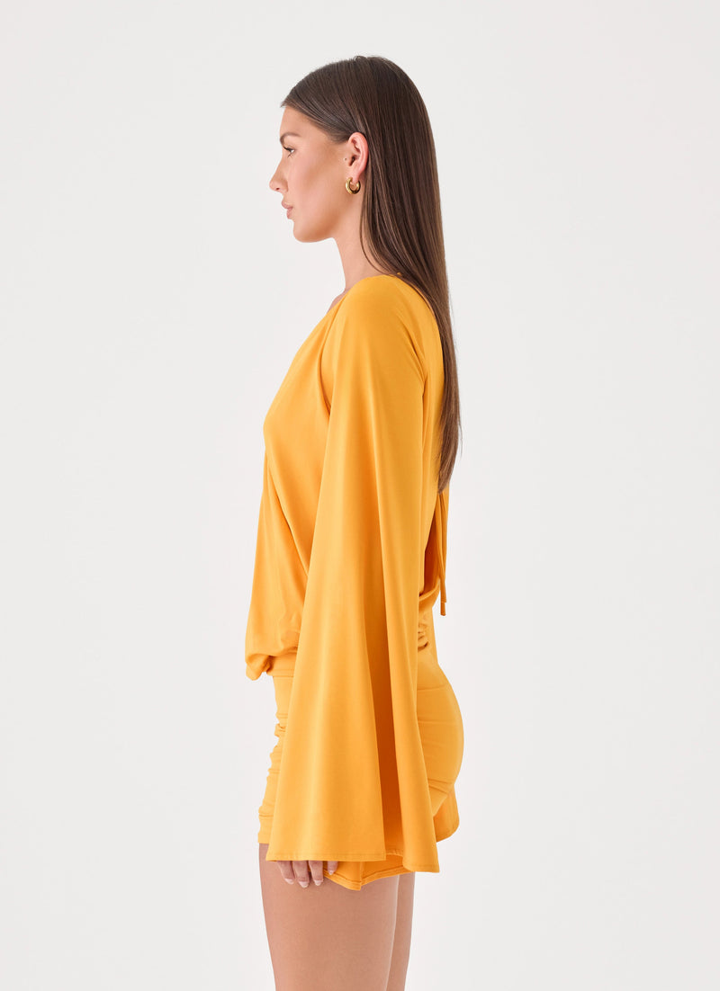Azria Mini Dress - Saffron