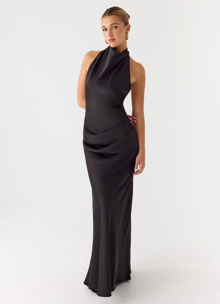 Black Halter Neck Dresses