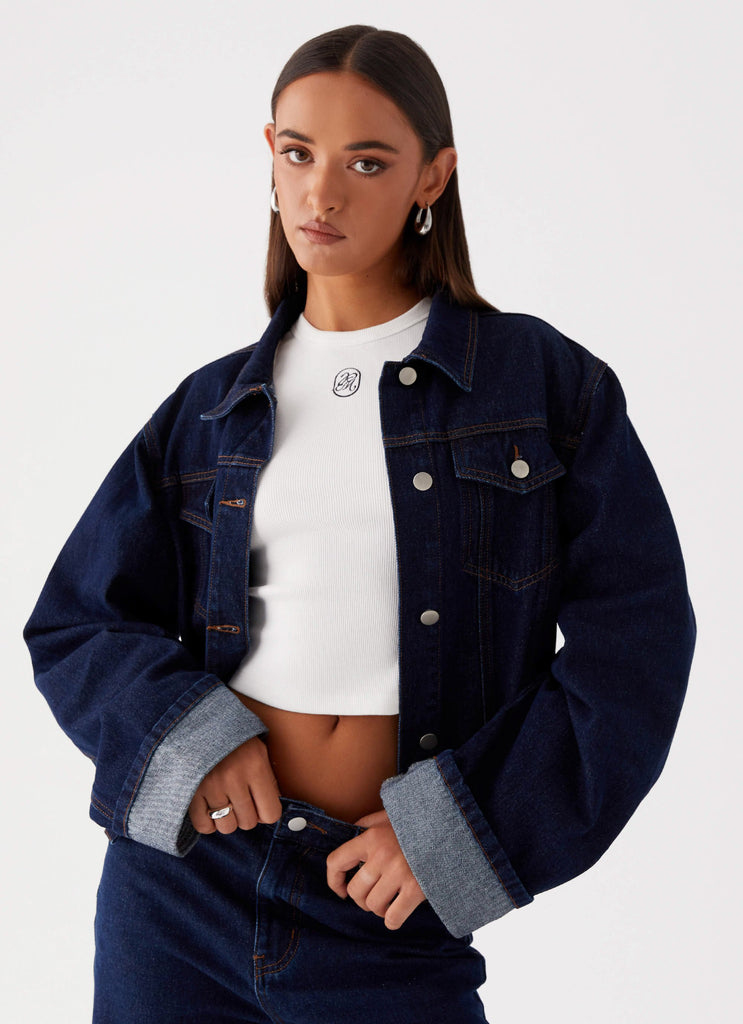 Light coloured denim jacket new arrivals