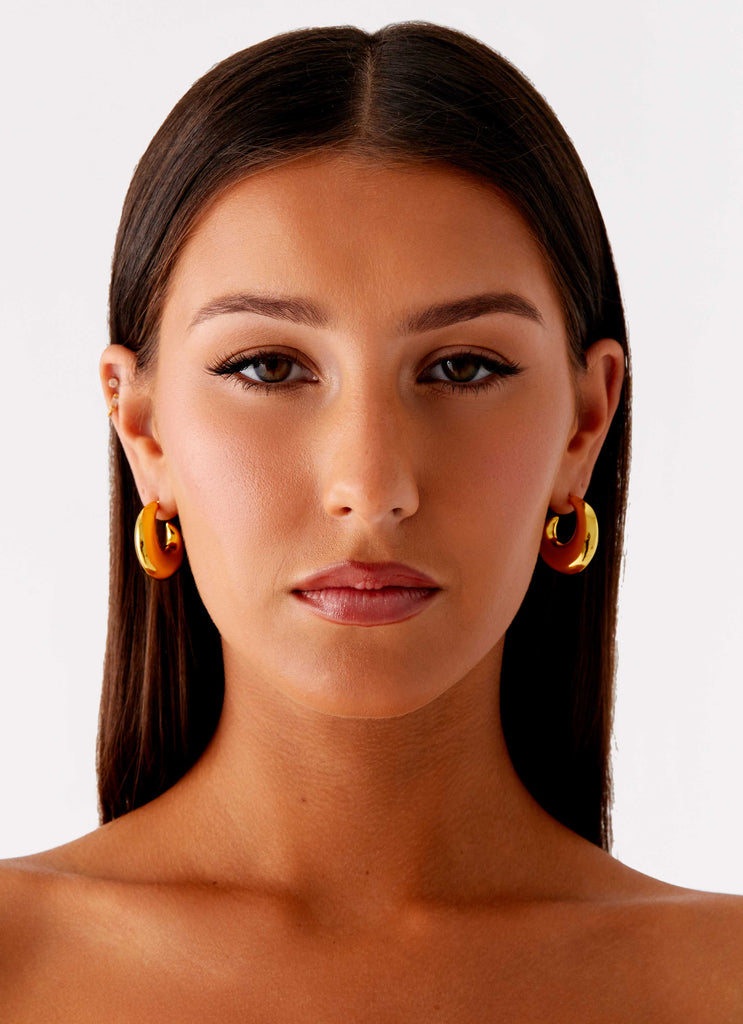 Bare Essentials Earrings - Gold