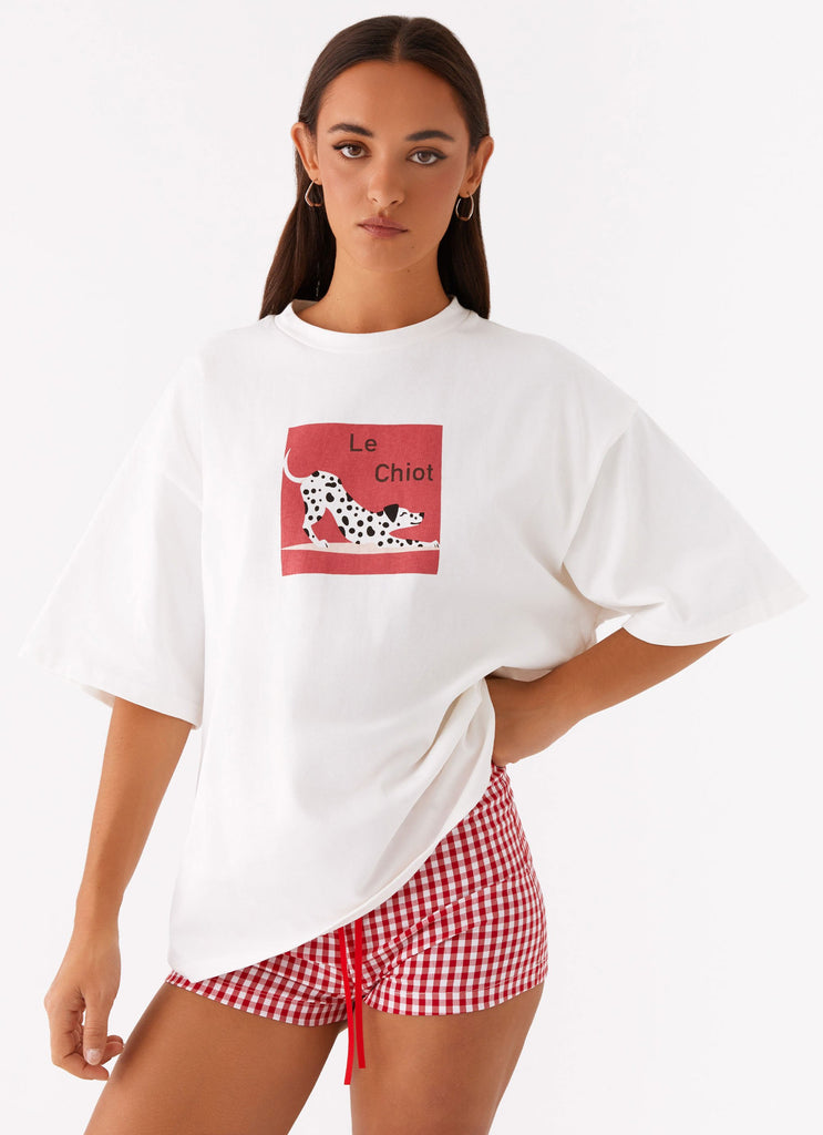 Bexley Graphic Tee - White