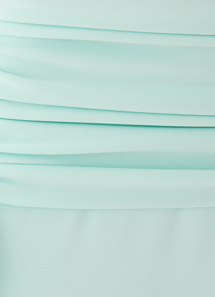 Briege Maxi Skirt - Aqua