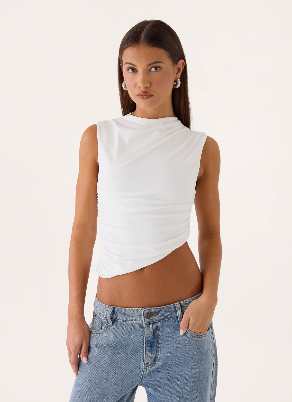 Briege Top - White