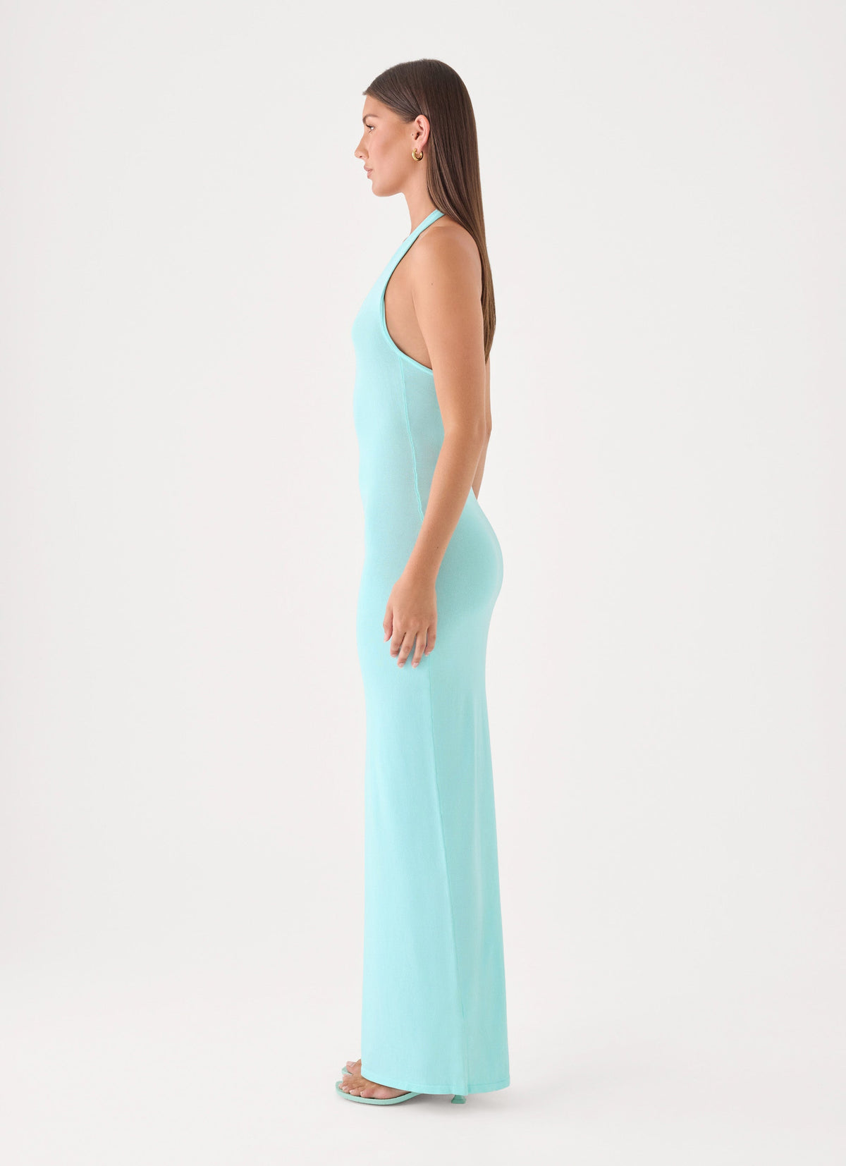 Brionne Maxi Dress - Aqua