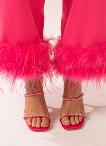 Burano Nights Heel - Magenta - Peppermayo