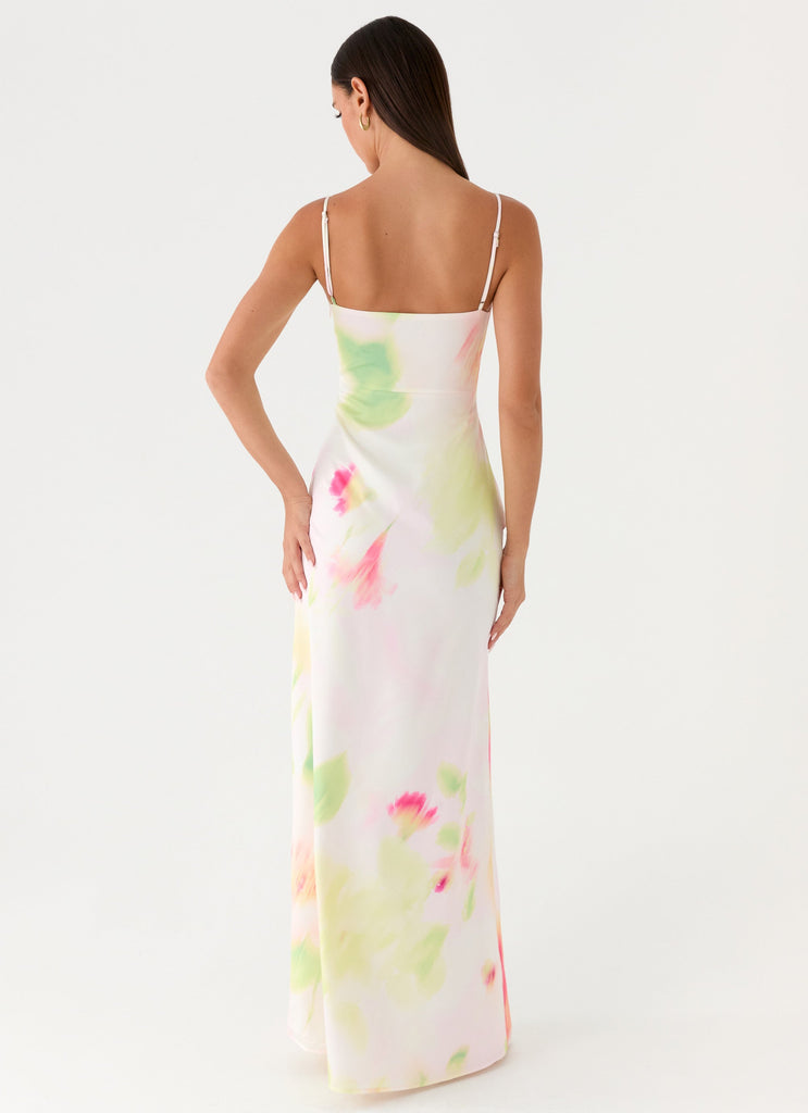 Burning Up Maxi Dress - Floral Romance