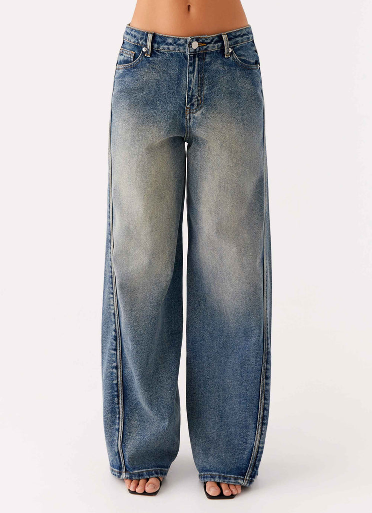 Calico Denim Jeans - Indigo