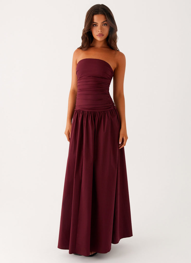 Carmel Maxi Dress - Mulberry