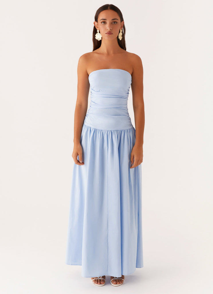 Carmel Maxi Dress - Blue