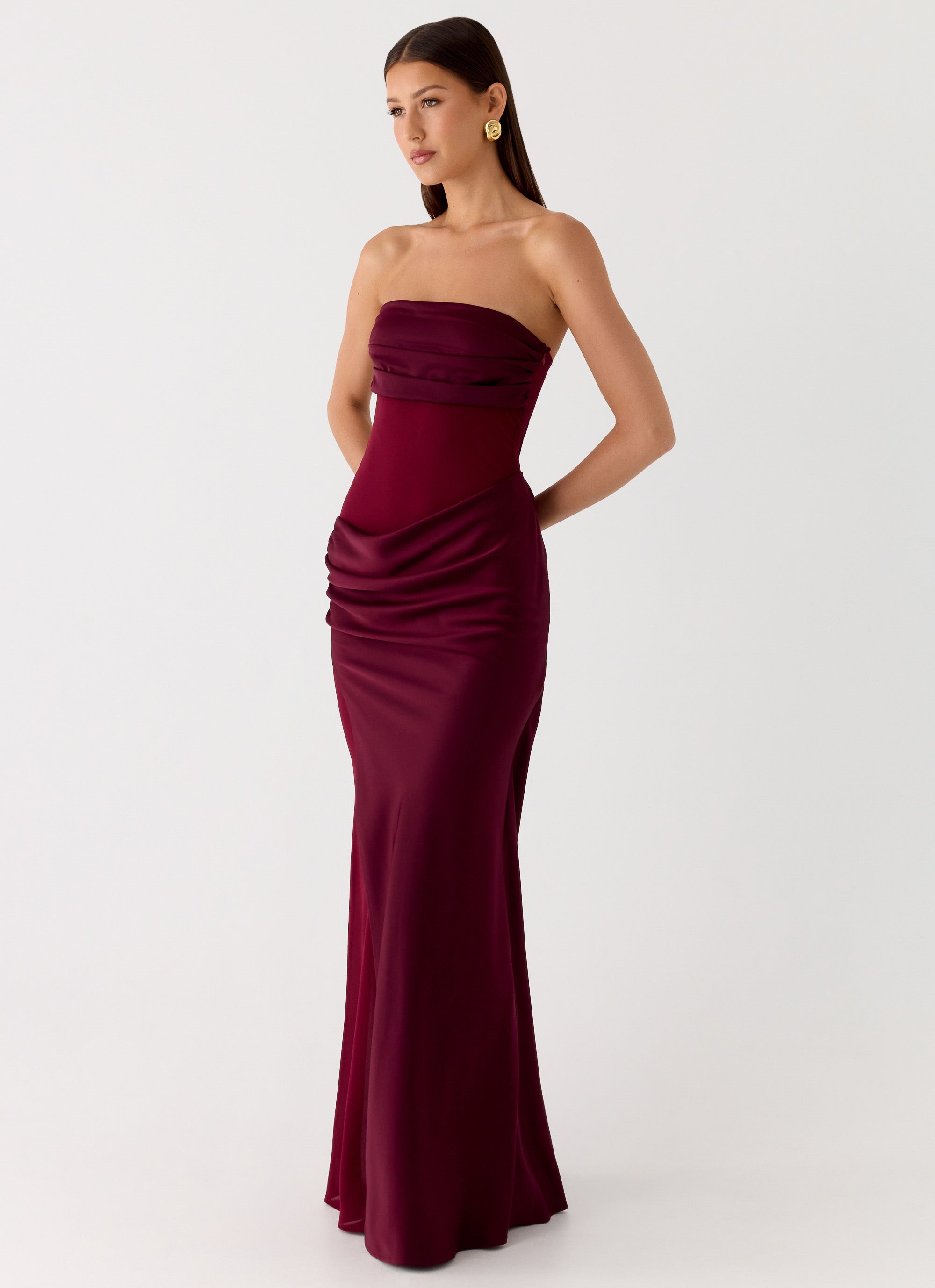 Champagne Skies Maxi Dress