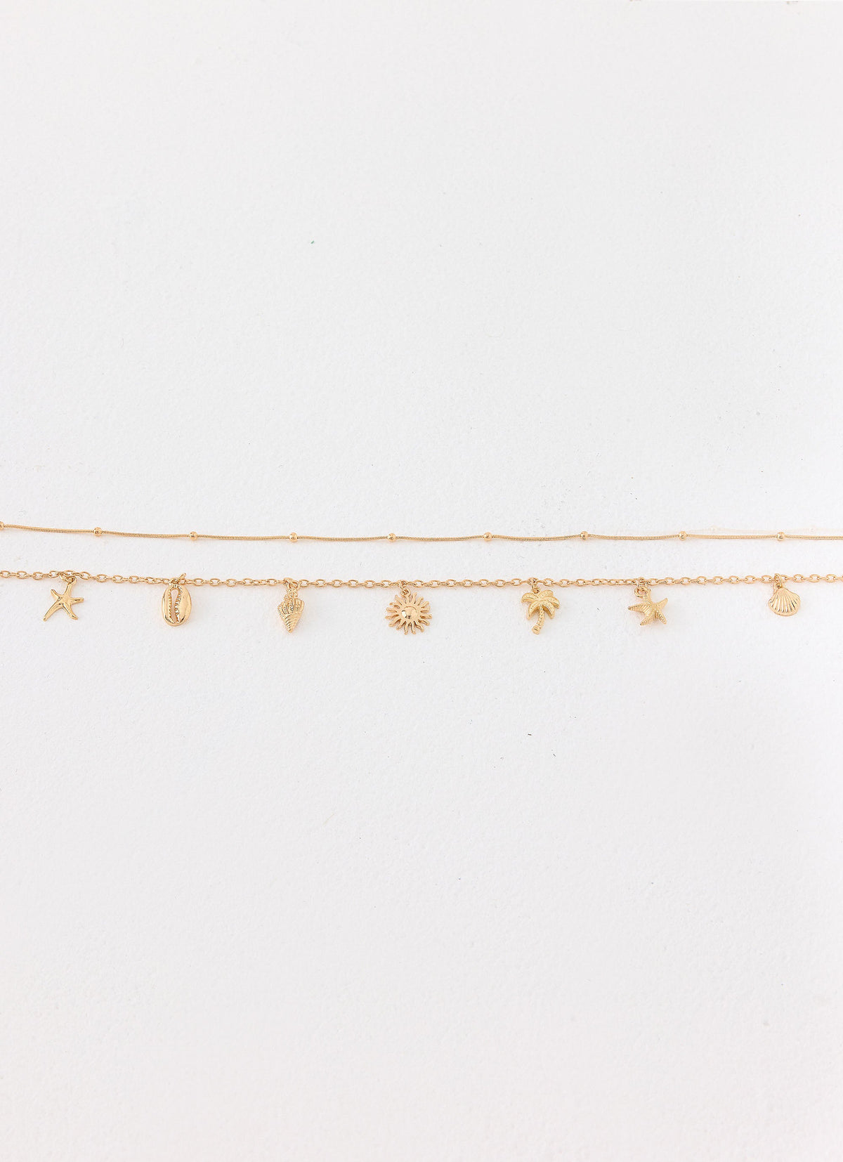 Ciao Charm Belly Chain - Gold