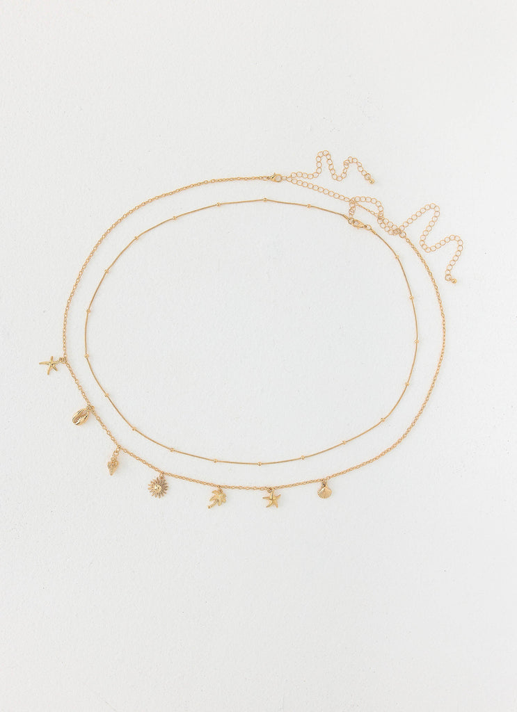 Ciao Charm Belly Chain - Gold