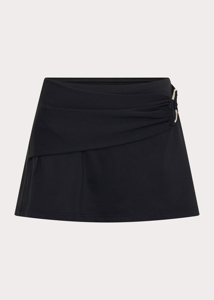 Collab Mini Skirt - Black