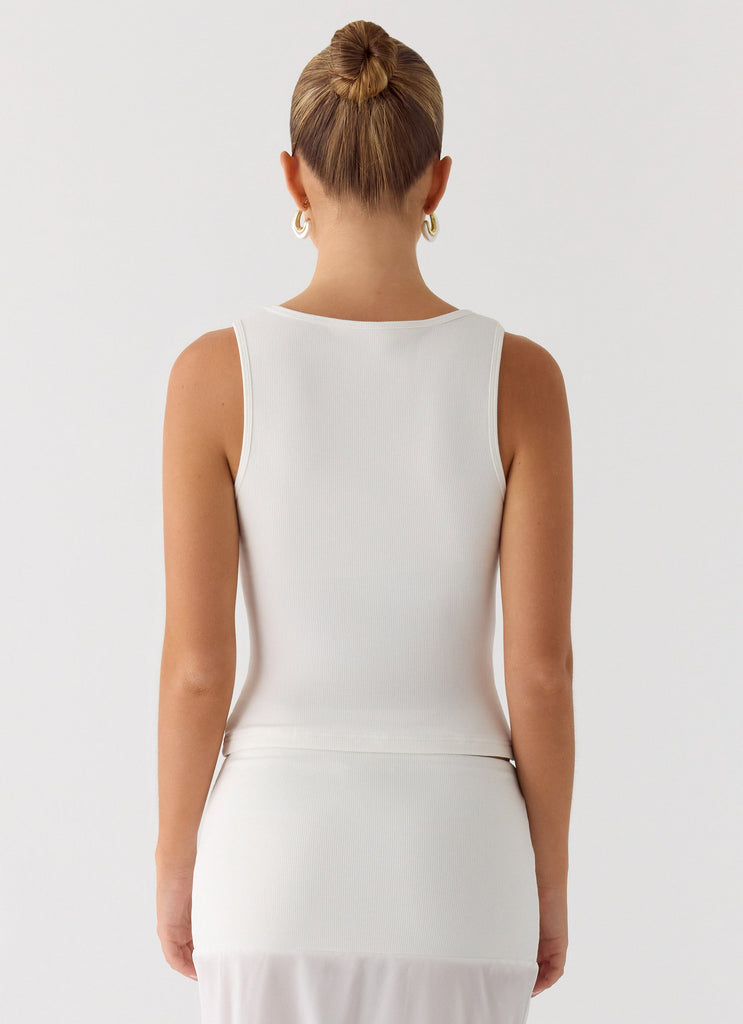 Connect My Heart Top - White