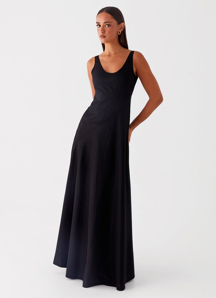 Cosma Maxi Dress - Black