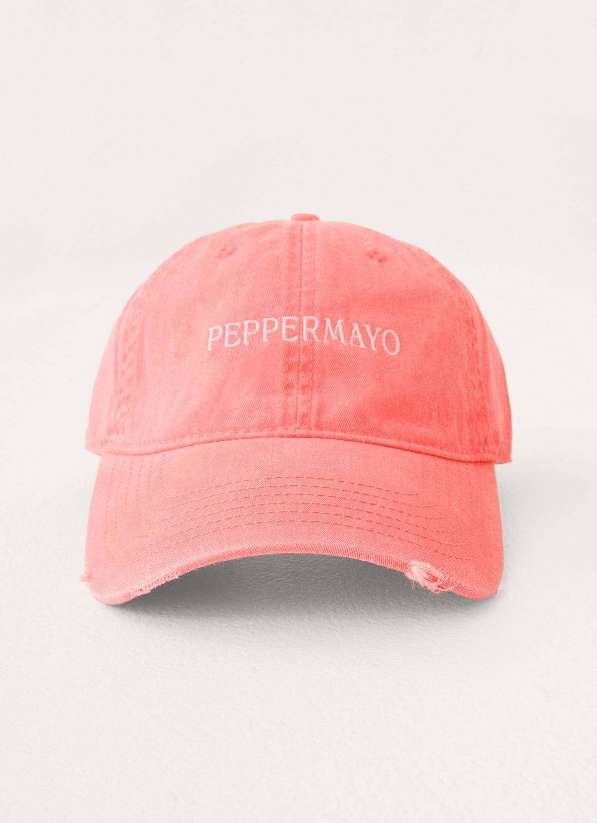 Courtside Baseball Cap - Coral