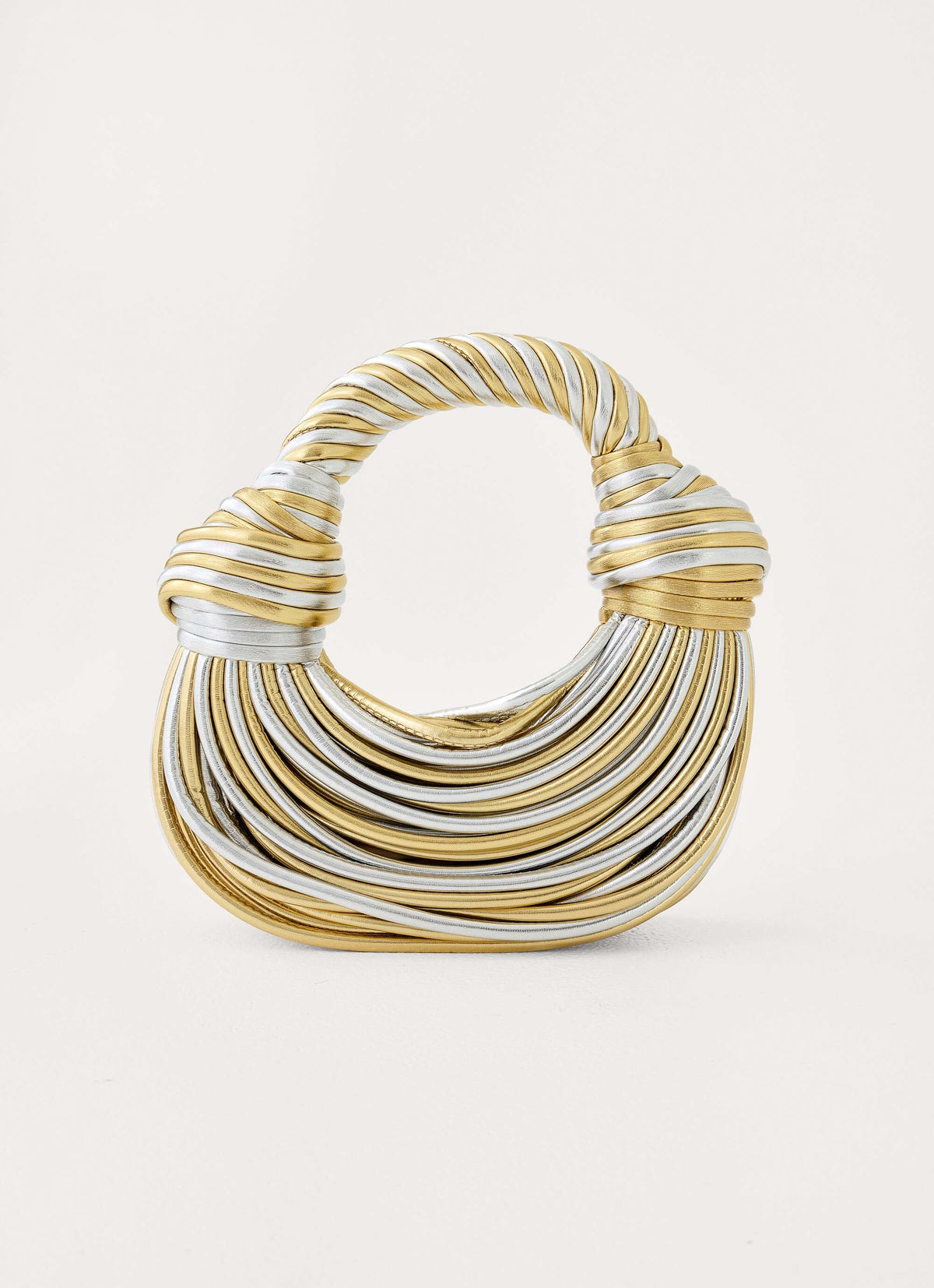 Delvie Evening Bag - Gold/Silver