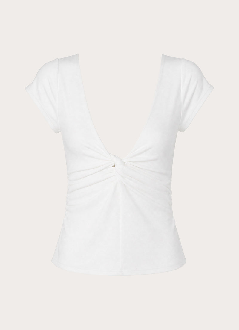 Derrie White Top - White