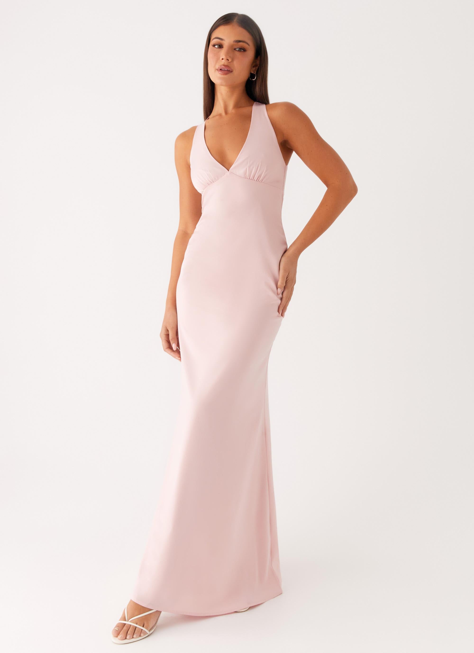 Desi Halterneck Maxi Dress