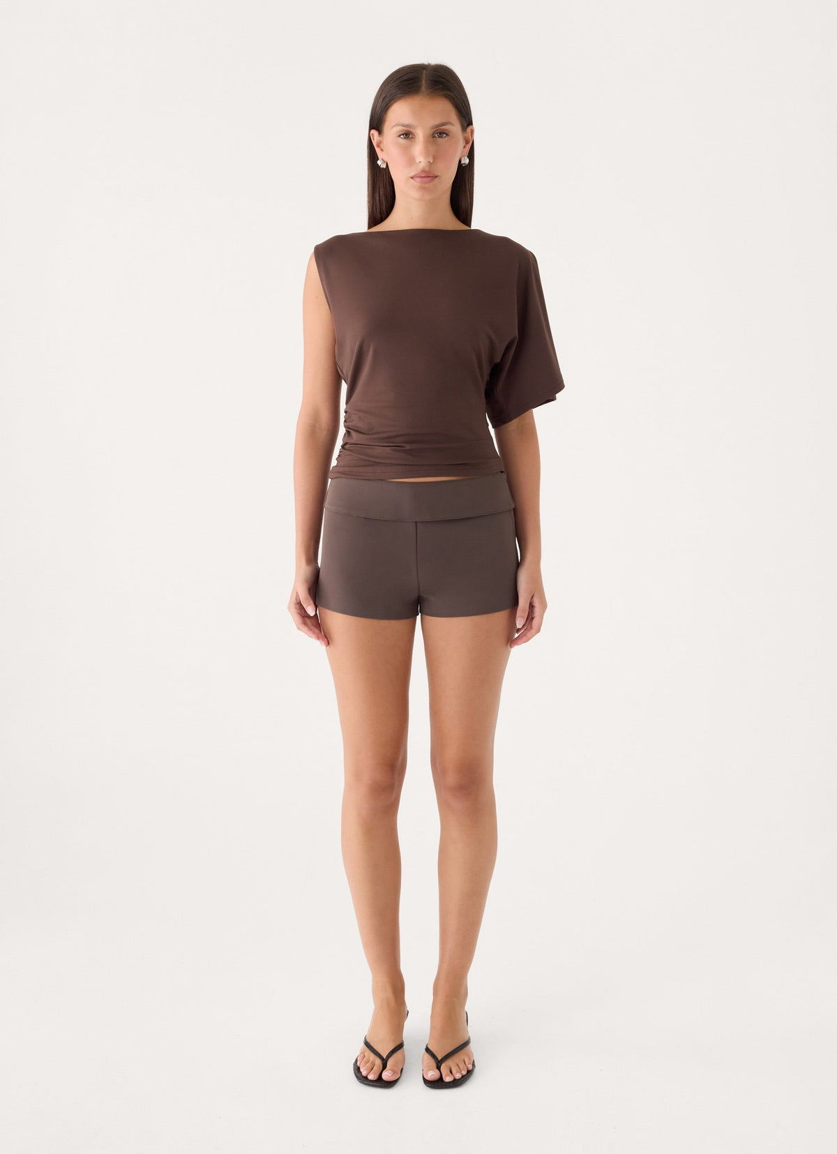 Dillan Mini Short - Chocolate