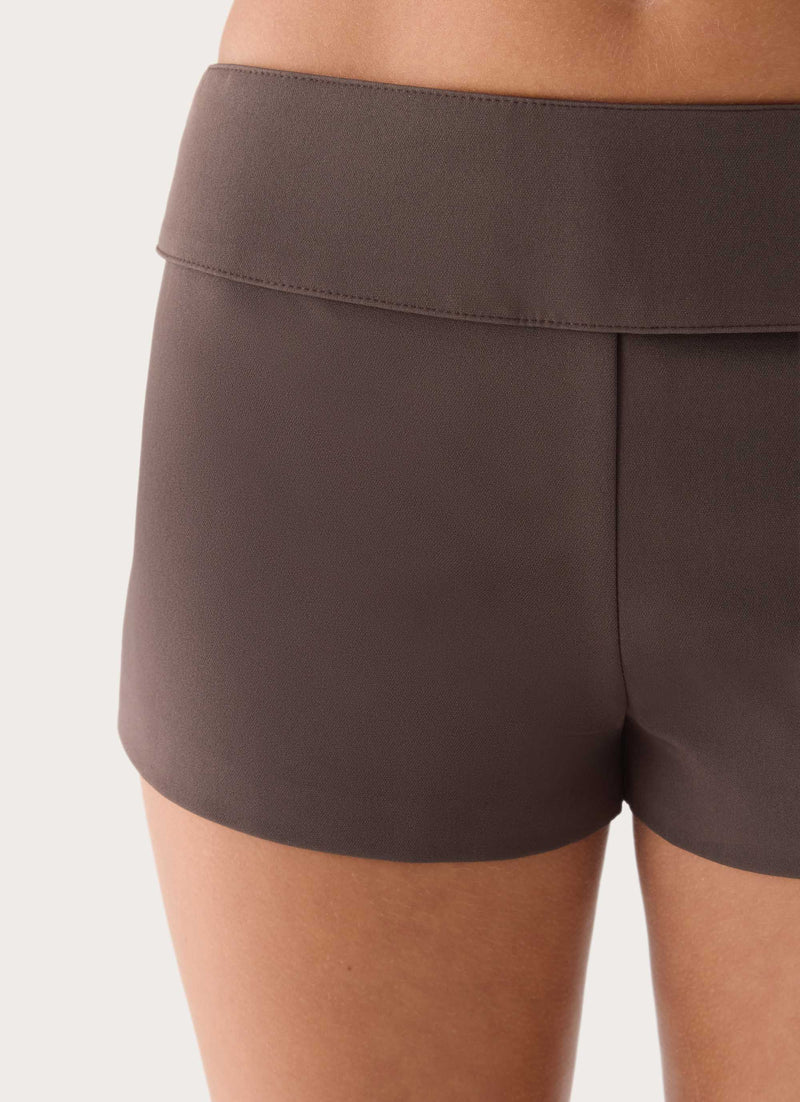 Dillan Mini Short - Chocolate