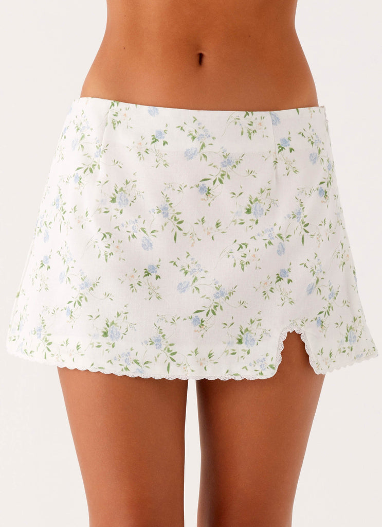 Disconnect Mini Skirt - Vintage Ditsy Floral