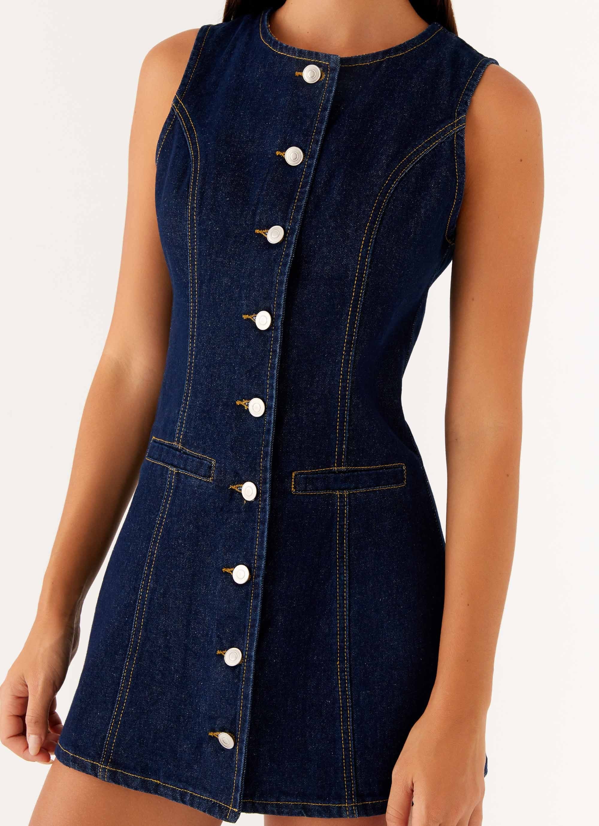 dolton mini dress indigo Dolton Mini Dress