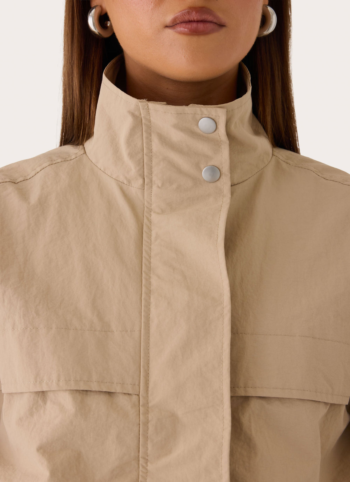 Dover Utility Jacket - Nude