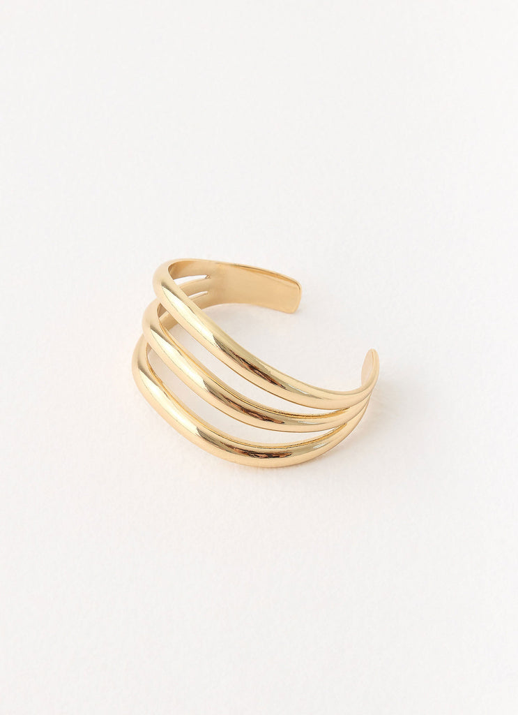 Edgewise Bracelet - Gold