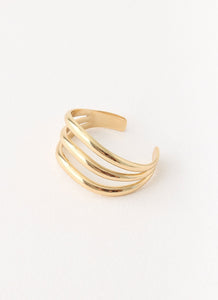 Edgewise Bracelet - Gold