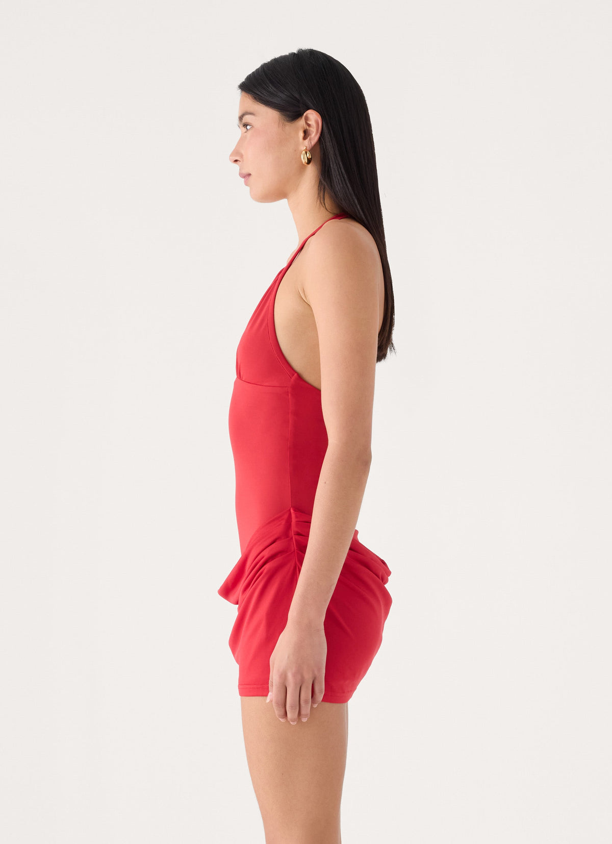 Elira Mini Dress - Chilli Red