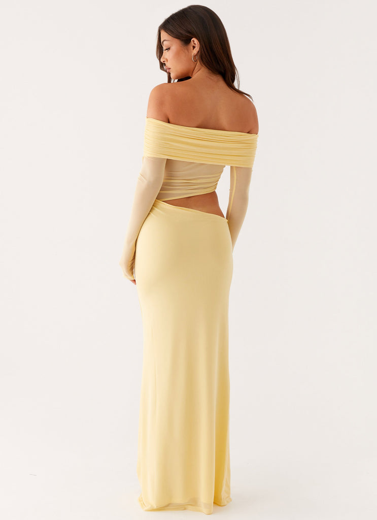 Emery Maxi Dress - Yellow