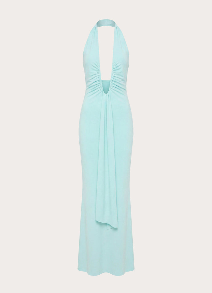 Emiliana Maxi Dress - Aqua